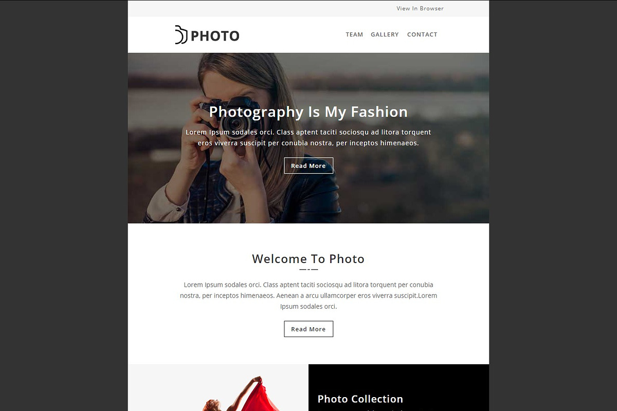 PHOTO - Responsive Email Template, an Email Template by evethemes (Photo 2 of 3)