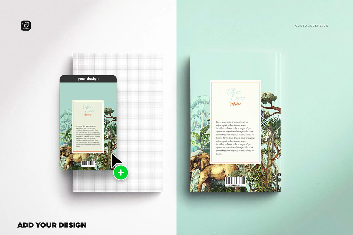 Books Front and Back Paperback, a Books & Magazine Mockup by Custom Scene (Photo 6 of 8)