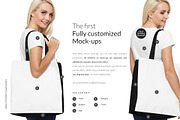 Canvas Tote Bag Mock-ups Set DEMO, a Books & Magazine Mockup by Apparel_Mockups (Thumbnail 5 of 22)