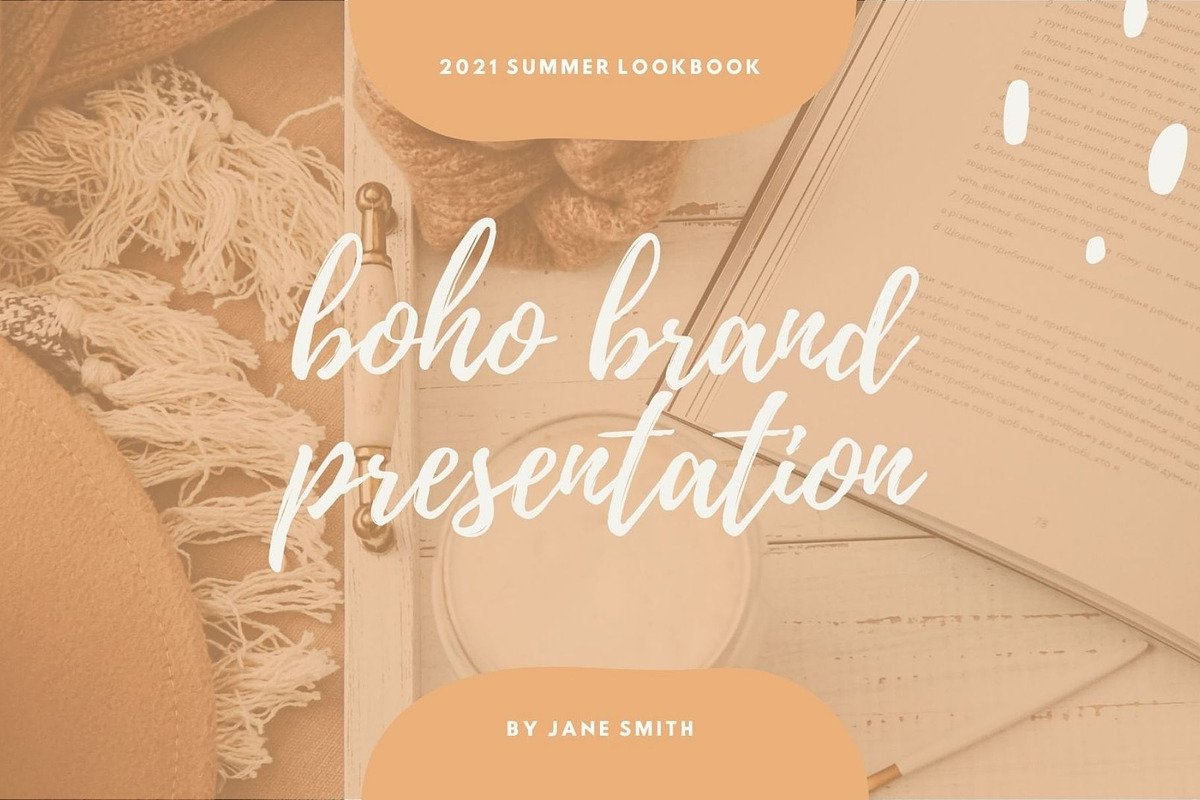Boho Webinar, Course, Presentation, a Presentation Template by Cultive Creative (Photo 1 of 13)