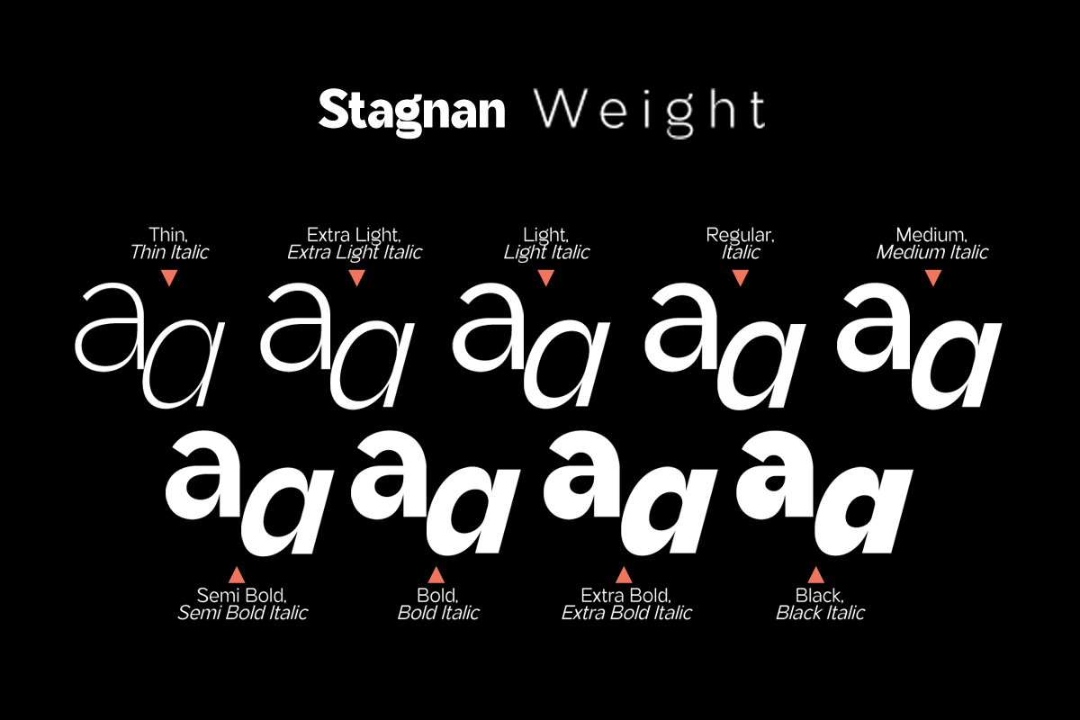 Stagnan, a Font by ArimaType (Photo 2 of 9)