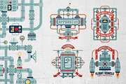Fantastic Machine Templates, a Business Card Template by Agor2012 shop (Thumbnail 2 of 3)