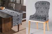 Monochrome Western Aztec Tribal, a Pattern Graphic by PPEthnicDecorPattern (Thumbnail 9 of 10)