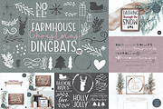FARMHOUSE CHRISTMAS FONT BUNDLE, a Script Font by Blush Font Co. (Thumbnail 25 of 26)