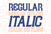 Melbrick - Baseball Athletic Font, a Slab Serif Font by Pandeka Studio (Thumbnail 2 of 12)