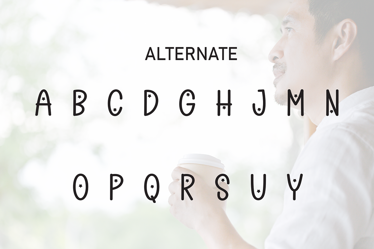 Morning Person | Script Font, a Script Font by Scratchones (Photo 8 of 9)