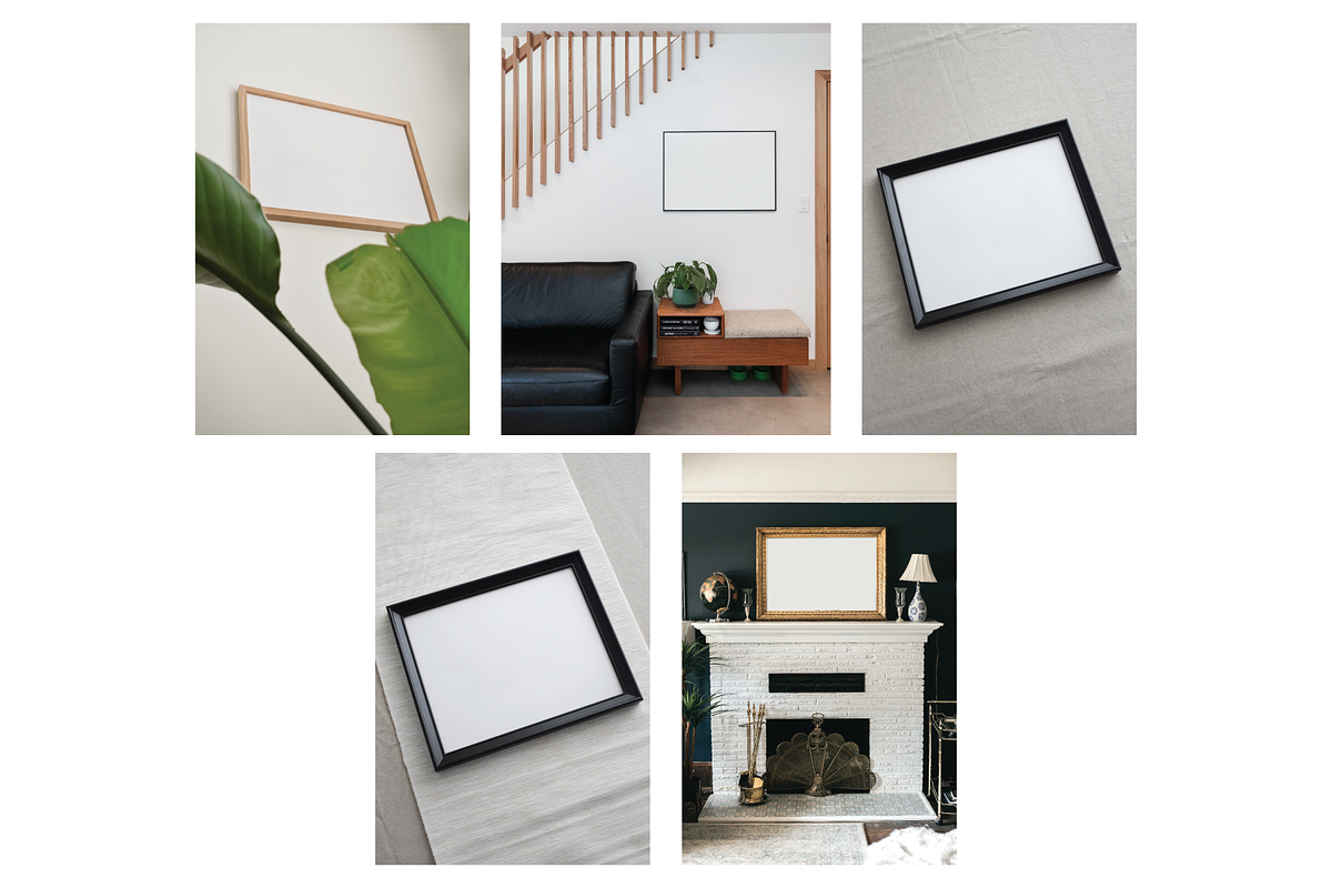 Landscape Frame Mockup Mega Bundle, a Household Mockup by Saguaro Digital (Photo 7 of 15)
