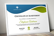 Beautiful simple certificate (pptx), a Stationery Template by Inkpower (Thumbnail 4 of 6)