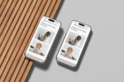 iPhone 16 Pro Max Mockup, an iPhone Mockup by ZifaraDesign (Thumbnail 4 of 5)