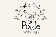 Poule Serif Rustic Font, a Serif Font by LABFcreations (Thumbnail 9 of 16)