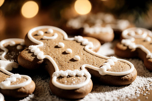 Christmas gingerbread cookie, a Photo by rarrarorro