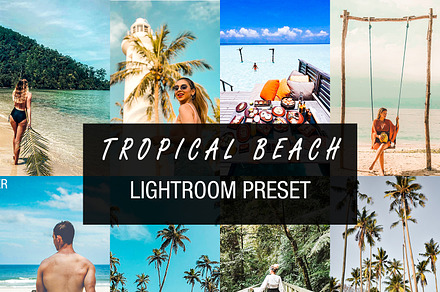 tropical beach lightroom preset