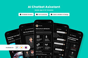 Mind Link - Chatbot Design Template, an App Template by productype1 (Thumbnail 1 of 5)