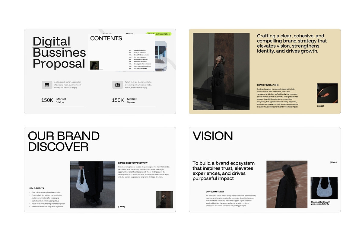 Brand Strategy Powerpoint Template, a Presentation Template by TMint Creative (Photo 3 of 5)