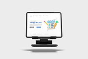 Tablet Mockup, an iPad Mockup by suciamairastd (Thumbnail 3 of 5)