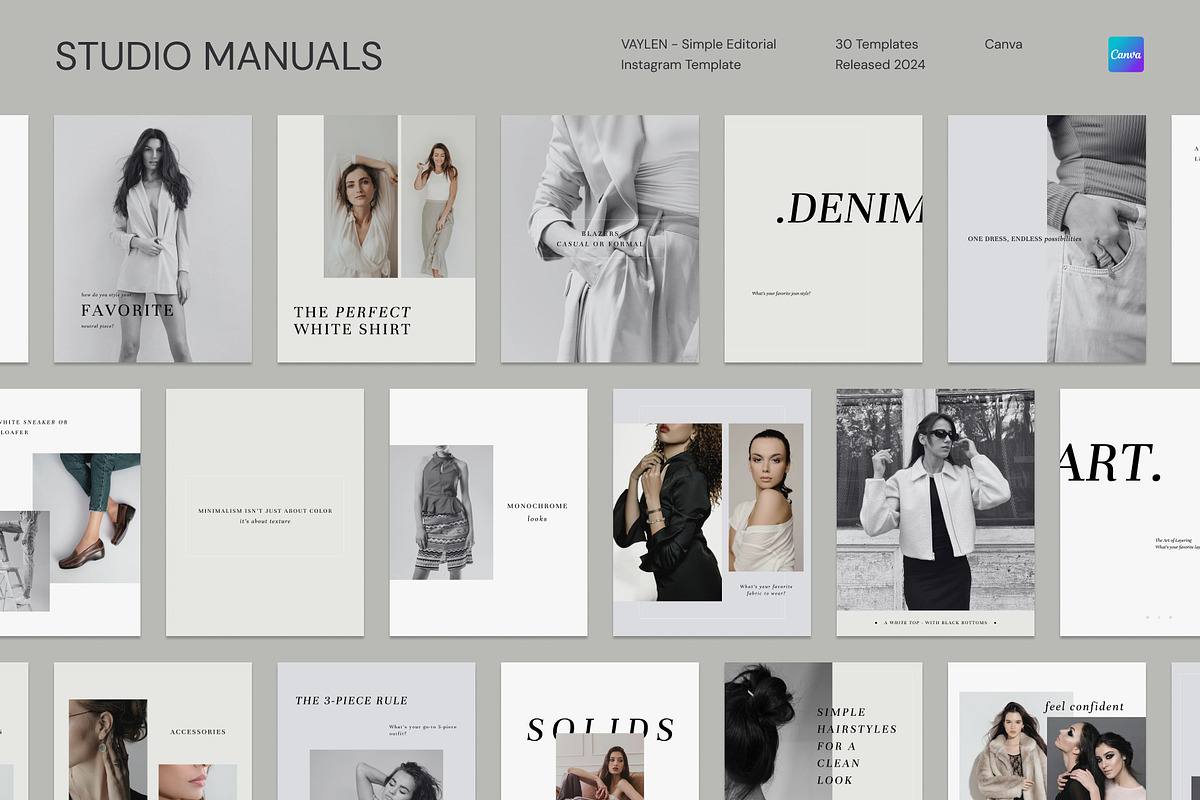 VAYLEN - Simple Editorial Instagram, a Social Media Template by Studio Manuals (Photo 7 of 8)
