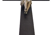 Christ on crucifix sculpture on white wall, an Arts & Entertainment Photo by DanFLCreativo (Thumbnail 2 of 2)