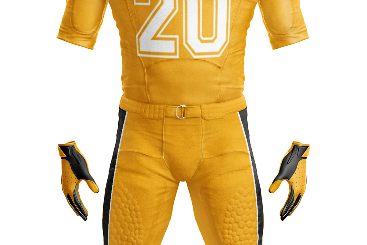American Football Uniform 3d model, a Characters & Person 3D Model by Bruno's Shop (Photo 12 of 13)