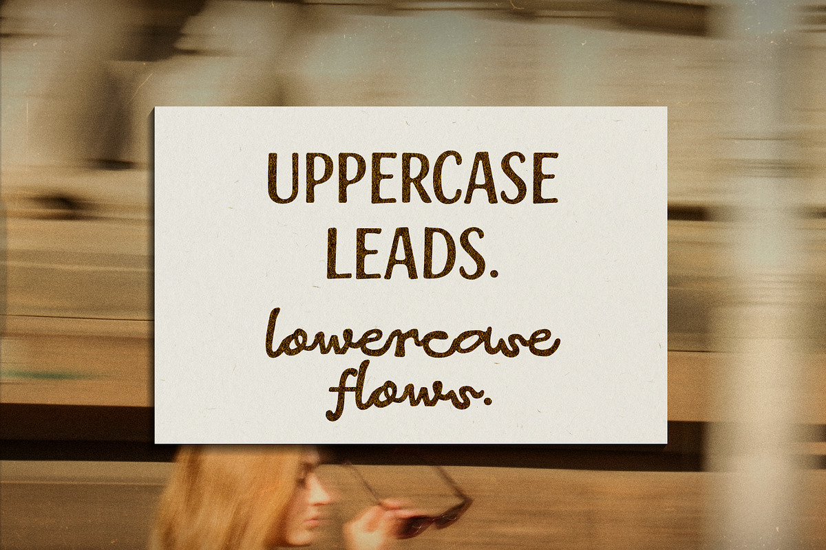 LaSiesta Handwritten Duo Sans Script, a Script Font by Struvictory.art (Photo 3 of 9)