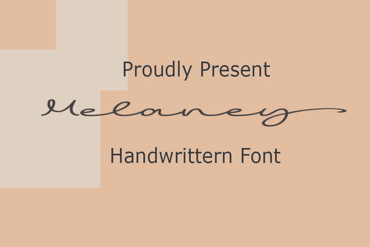 Melaney, a Script Font by AleraStudio (Photo 1 of 6)