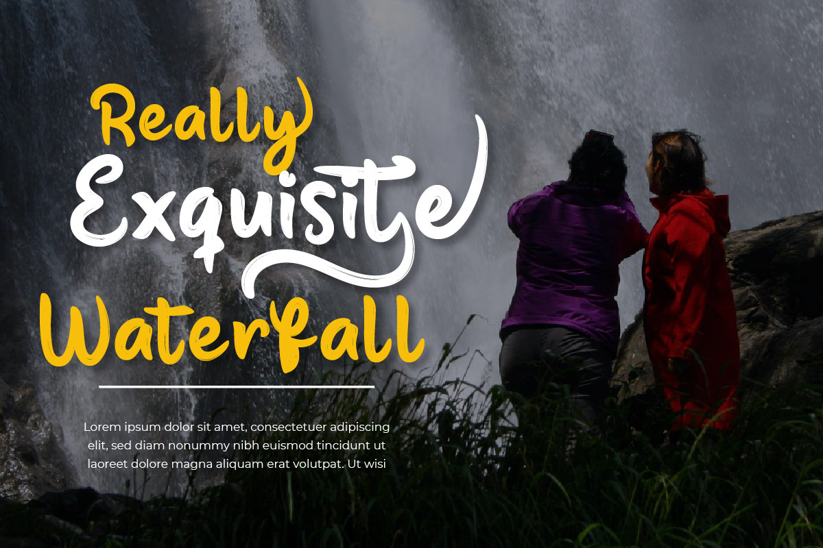 Buman - Brush Handwritten Font, a Handwritten Font by productype1 (Photo 7 of 10)