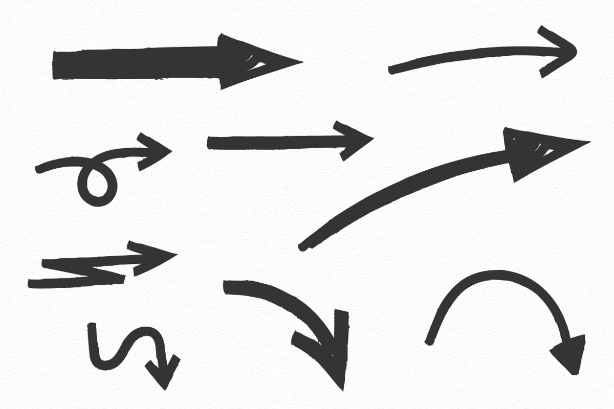 Hand Drawn Arrows, a Graphic by PixMarket (Photo 3 of 3)