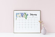 Large Calendar 2019 Printable PDF, a Stationery Template by EasyLifePlanners (Thumbnail 9 of 11)