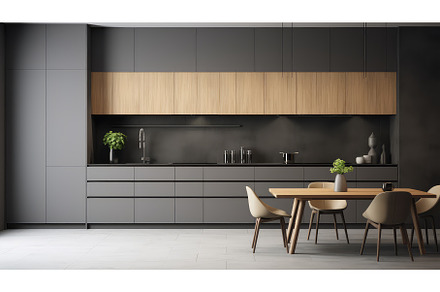 simple interior grey gradient, an Abstract Photo by pikepicture