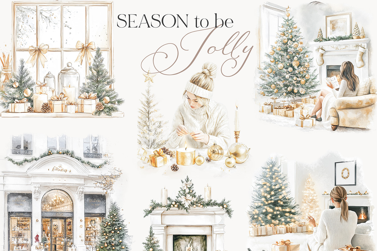 New! Winter Christmas Edition, a Seasonal Illustration by Isabelle Salem (Photo 19 of 227)