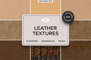 43 Seamless Leather Texture Pack