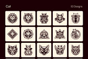 1500 Animal Logos, a Solid Icon by Creative Stall (Thumbnail 15 of 37)