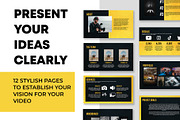 Video Project Pitch Deck Template, a Templates & Theme by Cornfield Studio (Thumbnail 2 of 4)