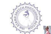 Ink Stamp Sketch FX Photoshop Action, an Action Add-On by Studio Retouch (Thumbnail 7 of 15)