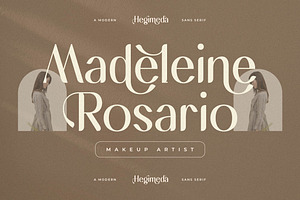 Hegimeda A Modern Sans Serif Font