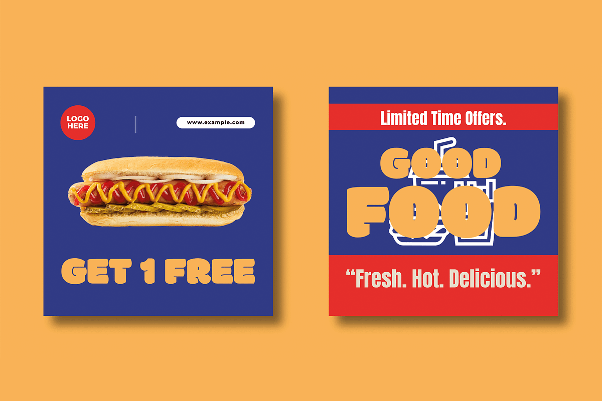 Fast Food Grand Opening Offers Post, a Social Media Template by MightyDesign (Photo 4 of 8)