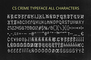 CS Crime – Black Metal Font, a Blackletter Font by Craft Supply Co. (Thumbnail 8 of 8)