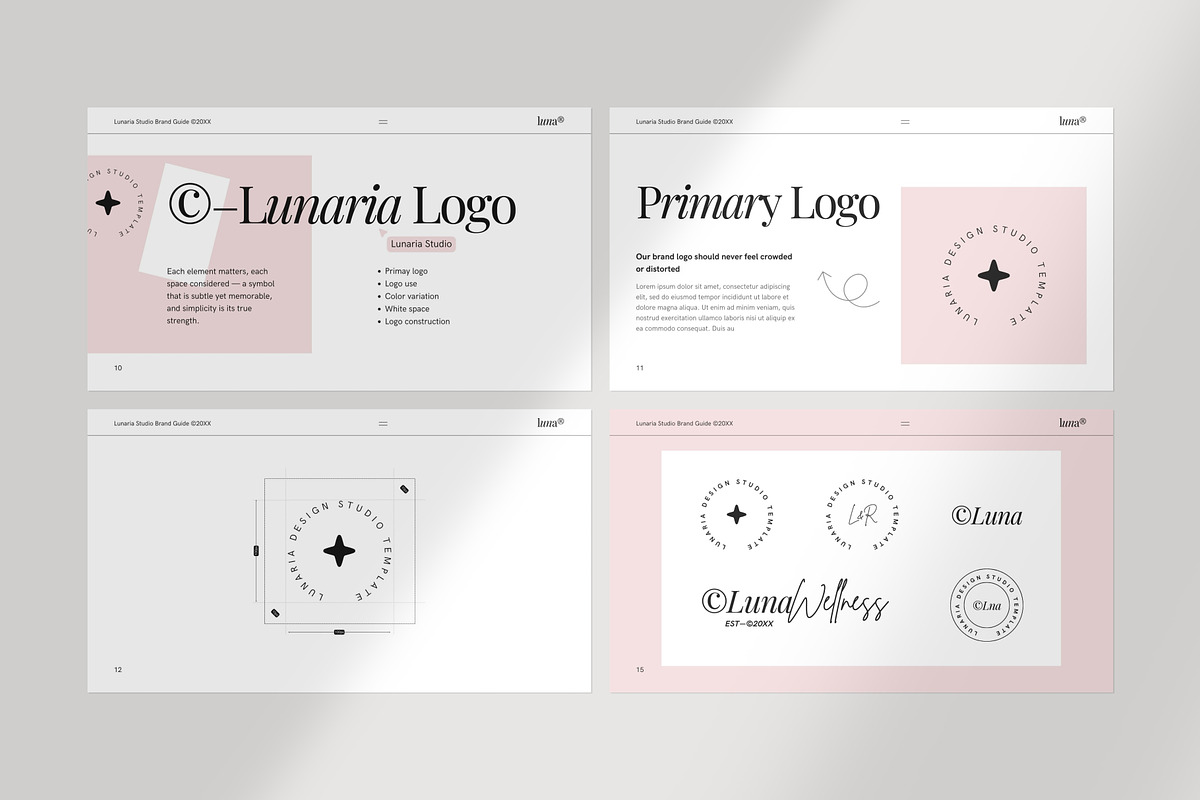 The Identity Guideline | Wellness, a Presentation Template by Lunaria (Photo 5 of 8)