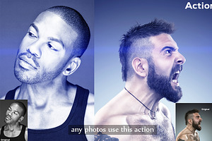 Colorful Art Photo Effects Action, an Action Add-On by Vatdesign