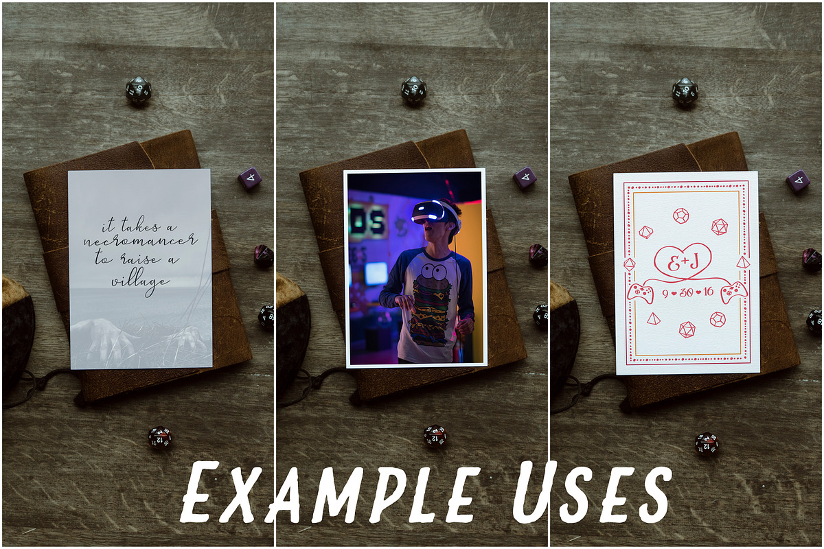 Gaming Mockup 1, a Print Template by Wild Joy Studios (Photo 2 of 6)