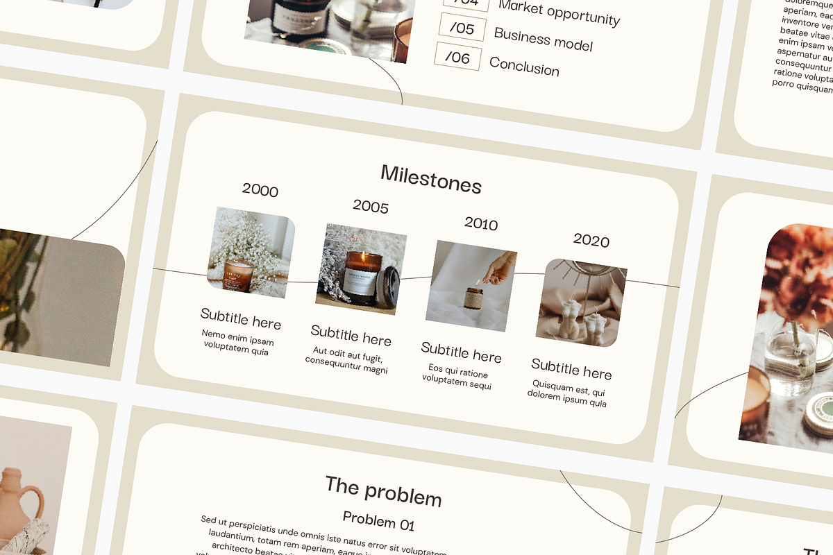 Pitch deck presentation template, a Presentation Template by Hamocreate (Photo 2 of 9)