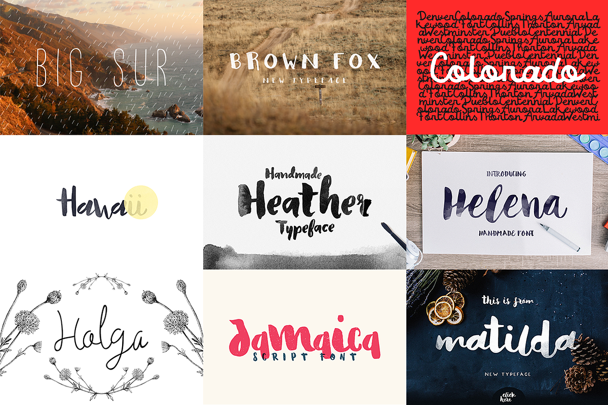 40 Fonts for $29 Hurry!!!, a Font by Noe Araujo (Photo 2 of 4)