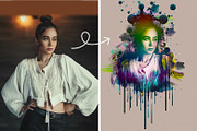 Professional Portrait Paint Effect, an Action Add-On by MRI STUDIO (Thumbnail 2 of 8)
