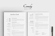 Resume Template, a Resume Template by Comely Design Studio (Thumbnail 2 of 5)
