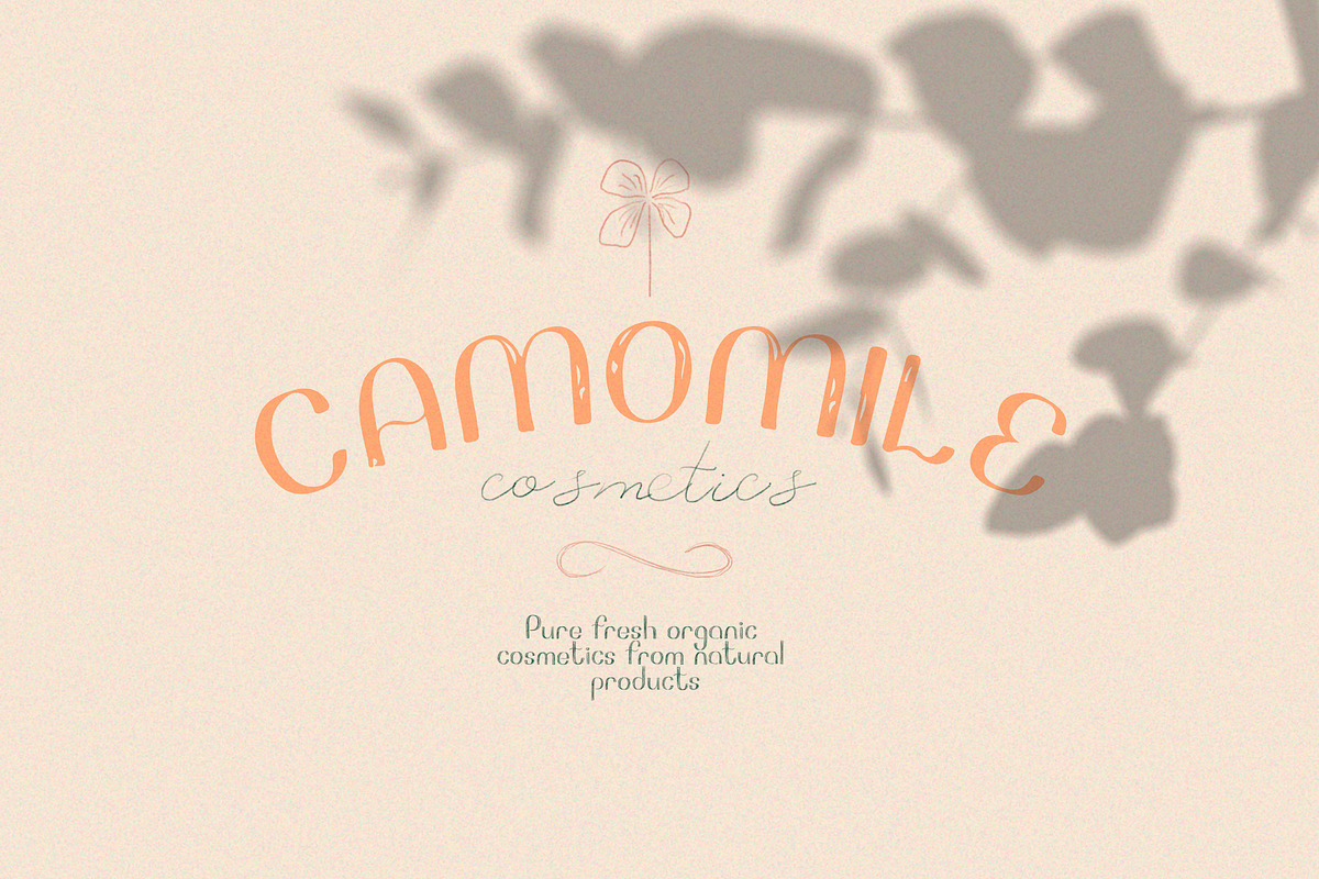 Organic font collection preview 7