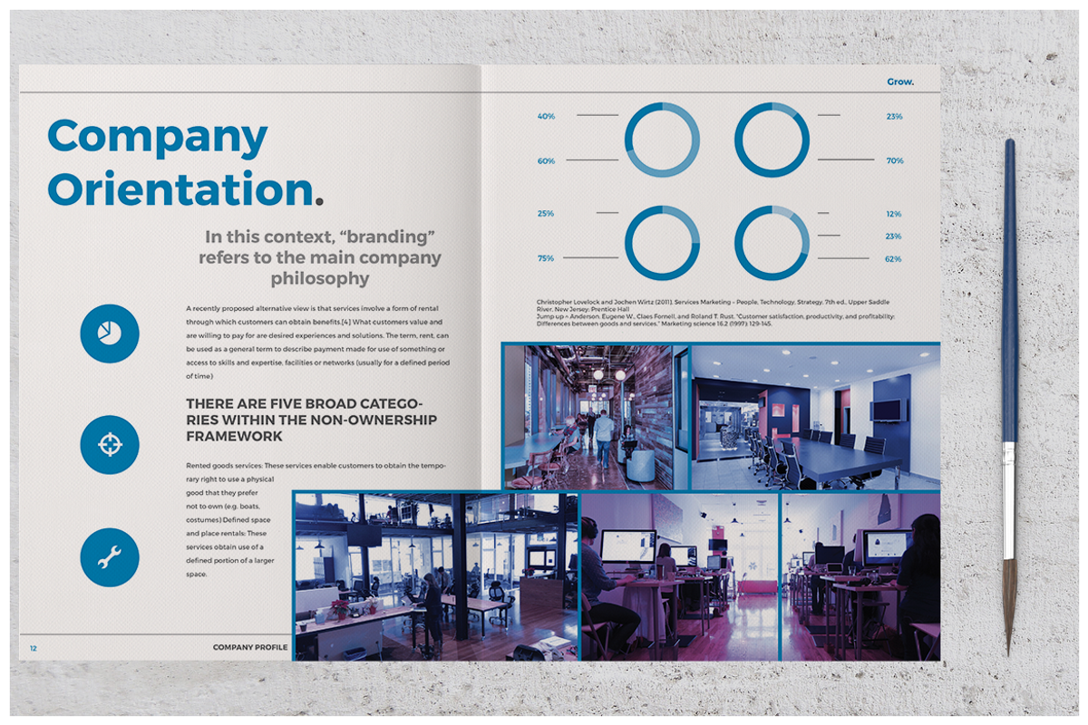 Grow. Company Profile, a Brochure Template by Boris Cupac (Photo 8 of 17)