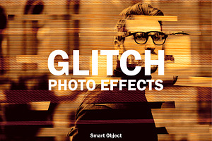 Glitch Photo Effect, a Layer Style Add-On by alexdndz