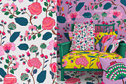 Boho Chintz Oriental Ethnic Pattern, a Pattern Graphic by likorbut (Thumbnail 6 of 11)