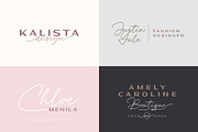 Delphin - Chic Font Duo, a Script Font by Typebae (Thumbnail 5 of 10)