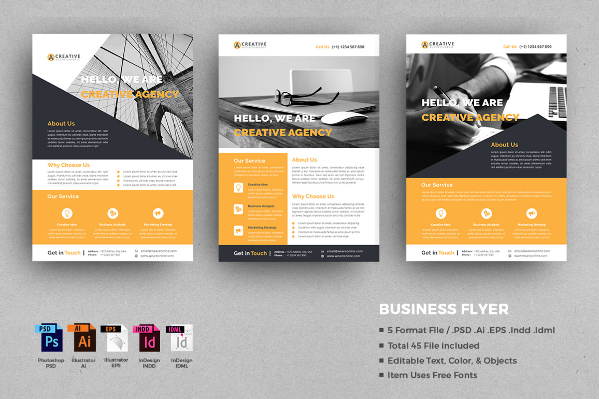 Business Flyer Bundle, a Flyer Template by design_pick (Photo 9 of 13)