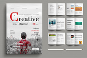 Editorial Magazine Layout, a Magazine Template by MightyDesign (Thumbnail 1 of 6)